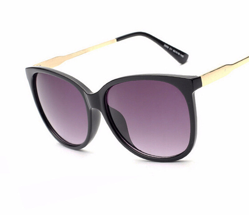 Oversized Round Retro Sunglasses