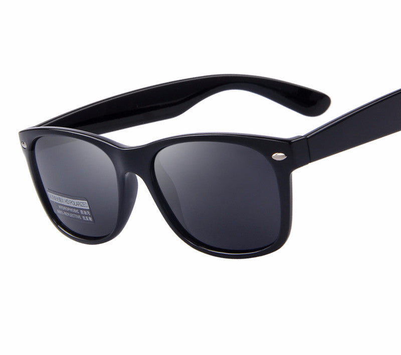 Polarized Retro Rivet Sunglasses