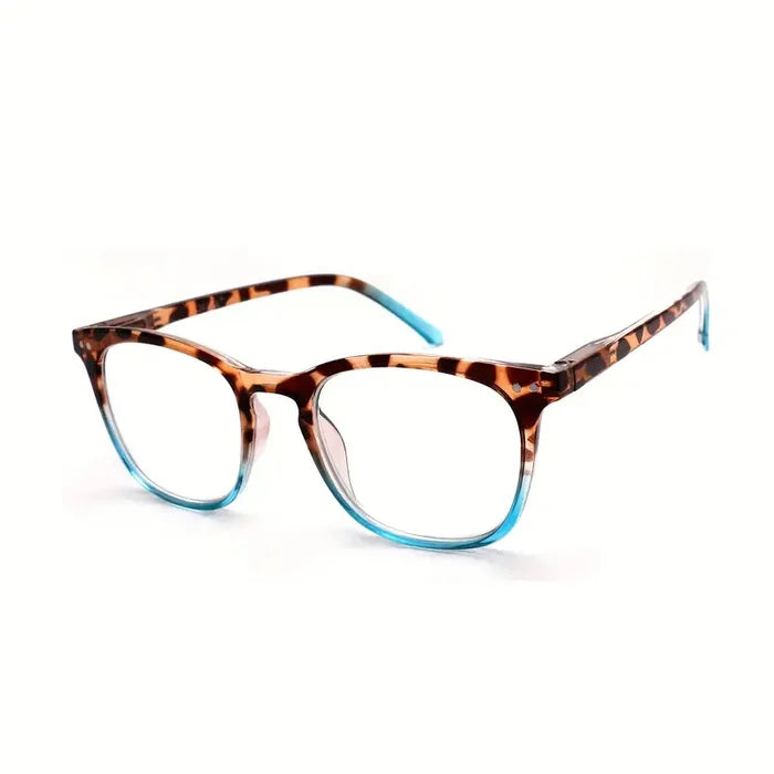 WOMEN'S Leopard Print Gradient Reading Glasses