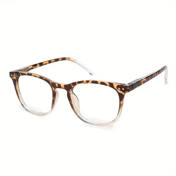 WOMEN'S Leopard Print Gradient Reading Glasses