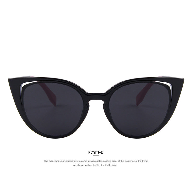 Retro Pierced Sunglasses