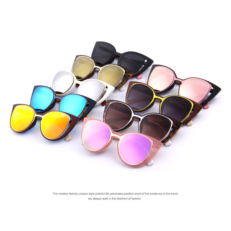 Retro Pierced Sunglasses