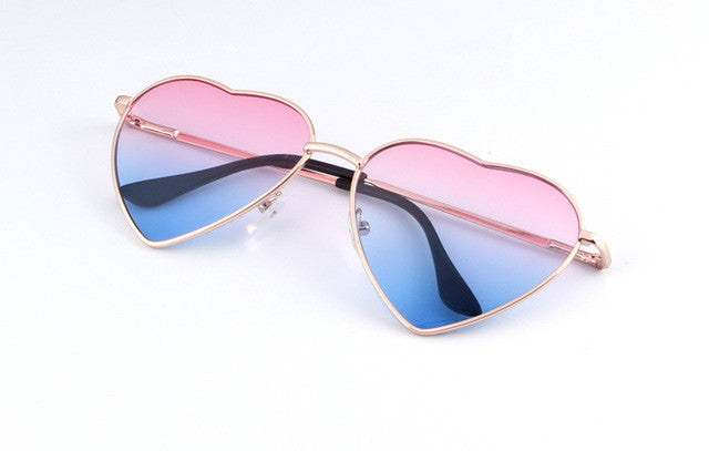 Reflective Heart Sunglasses