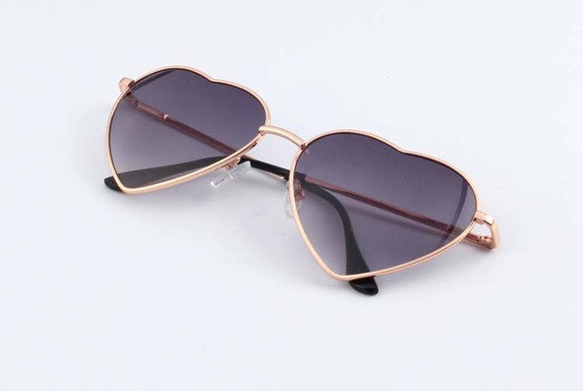 Reflective Heart Sunglasses