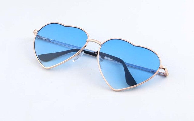 Reflective Heart Sunglasses