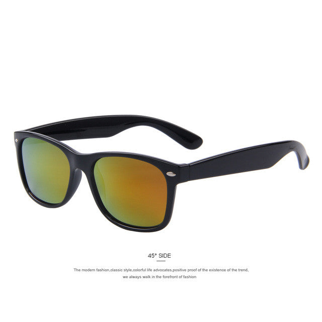 Polarized Retro Rivet Sunglasses