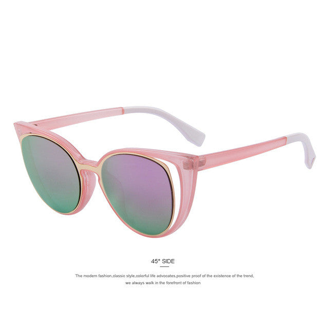 Retro Pierced Sunglasses