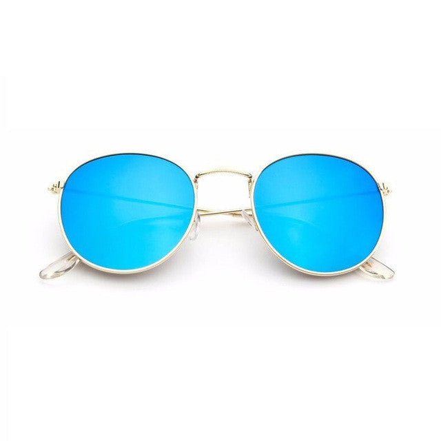 Round Mirror Luxury Sunglasses