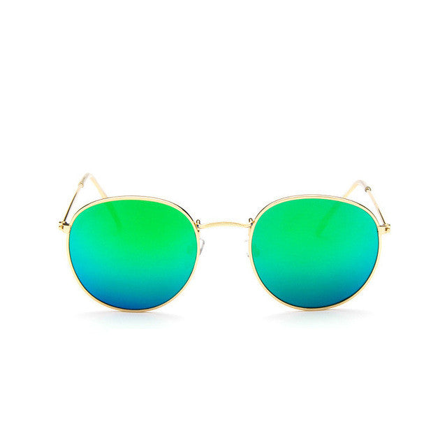 Round Mirror Luxury Sunglasses