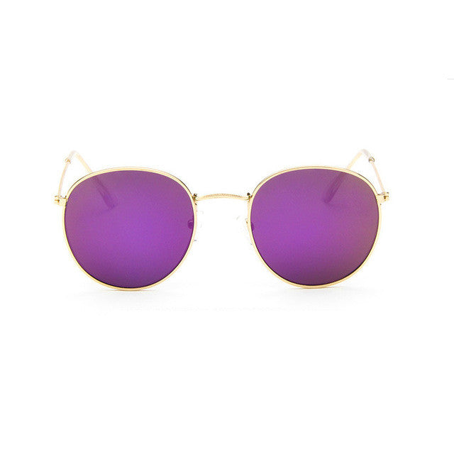 Round Mirror Luxury Sunglasses