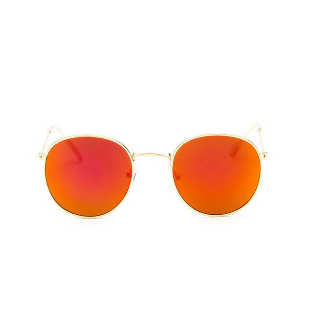 Round Mirror Luxury Sunglasses