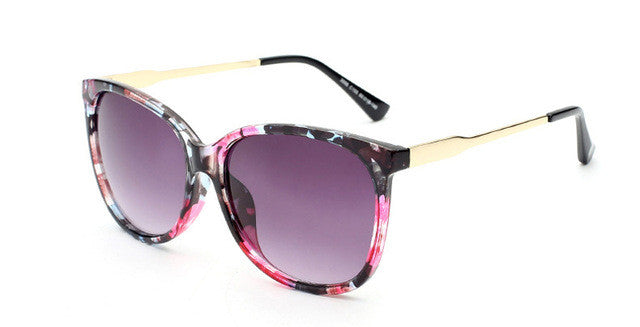 Oversized Round Retro Sunglasses