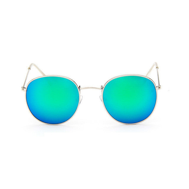 Round Mirror Luxury Sunglasses