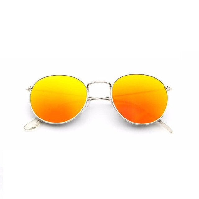 Round Mirror Luxury Sunglasses