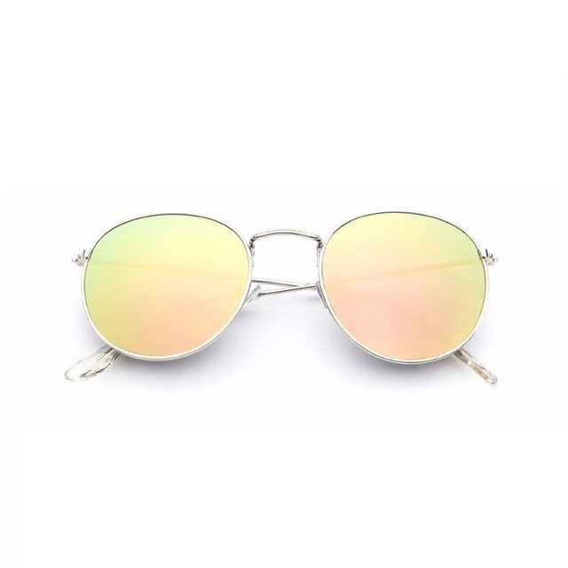 Round Mirror Luxury Sunglasses